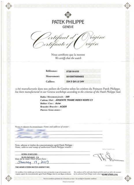 Patek Philippe Nautilus 5726/1A-010 Image 4